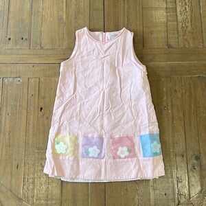 Florence Eiseman linen floral shift dress